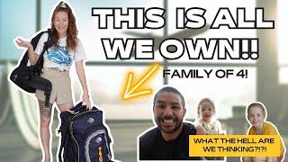 Selling EVERYTHING We Own To Become A FULL-TIME Travelling Family! Moving Abroad To Travel Full Time