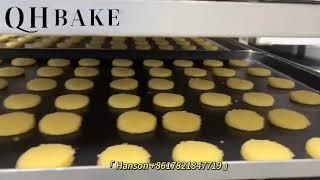 QHBAKE Semi Automatic Cookie Making Machine line, Twisted and Cutted cookie production line