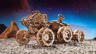 Manned Mars Rover DIY Wooden Model | Assemble me. Explore the Red Planet with Me!