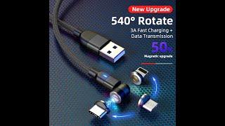 Rotate Magnetic cable 540°