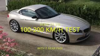 BMW Z4 35i 480HP 100-200 KM/H Test