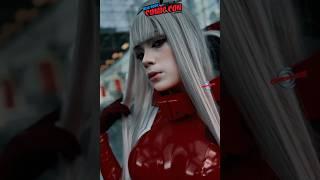 Zero Two cosplay from NYCC 2024! #cosplay  #short #anime #shorts