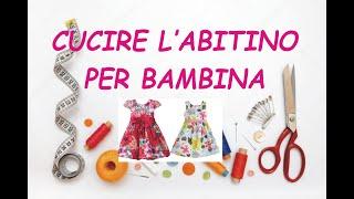 Cucire abitino per bambina