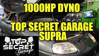 1000HP DYNO TOP SECRET GARAGE SUPRA