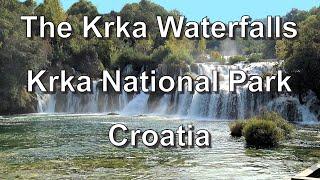 The Krka Waterfalls in Krka National Park Croatia