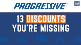 Top 13 Discounts Progressive insurance offers