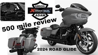 2024 Harley Davidson Road Glide 500 mile review