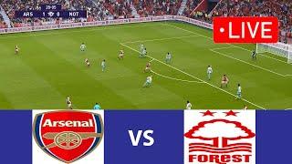 LIVE: Arsenal vs Nottingham Forest | Premier League I Chelsea Football Live Match Today I Pes 21