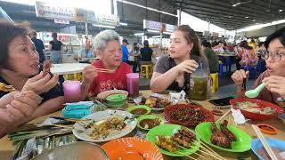 24hrs in Muar & Malacca - | Best food court in Muar +Bonus Asam Fish by Muar River (midnight)