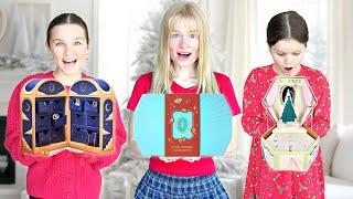 GIVING OUR KIDS LUXURY ADVENT CALENDARS 2024! | Family Fizz