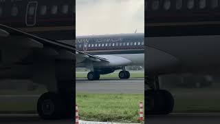 Airbus-319 taxing #royaljordanian #trending #aviation #dehliairport #shortsvideo