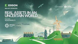Real assets in an uncertain world: Renewables | US Solar Fund