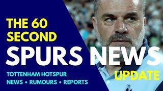 60 SECOND SPURS NEWS UPDATE: Postecoglou on Transfers: "It's Difficult, It's Going to Take Longer!"