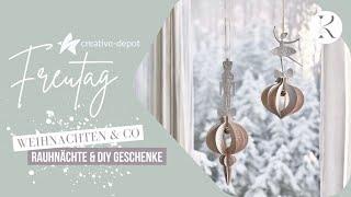 FREUTAG | Rauhnächte & DIY Geschenke | Dekokugel basteln | Neuheiten Creative Depot | Dezember 2024