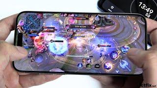 iPhone 15 Pro Max Mobile Legends Gaming test Update MLBB | Apple A17 Pro, 120Hz Display