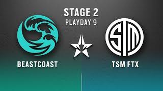 Beastcoast vs TSM FTX // North American League 2022 - Stage 2 - Playday #9