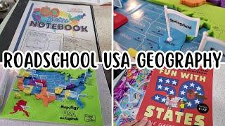 Homeschool United States Geography Curriculum 1st Grade - 3rd Grade | Full Time RV Family