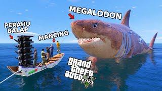 MANCING HIU MEGALODON DI GTA 5 - GTA 5 MOD