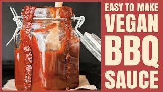 Easy to Make Homemade Vegan BBQ Sauce Recipe