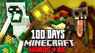 I Survived 100 Days in Minecraft's Scariest Dimension...