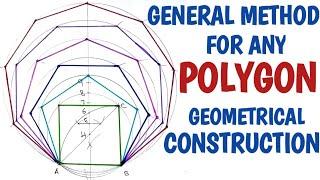 How to draw any polygon using general method... Hindi......