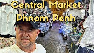 Central Market, Phnom Penh - South East Asia Adventure Day 50!