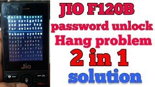 Jio phone F 120 B black hard reset unlock | hang problem solution |Technical Ashwin