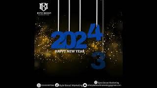 Happy New Year 2024 From Byte Boost Marketing #digitalmarketingmastery #socialmediastrategies