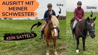 WIR REITEN OHNE SATTEL AUS  | Marina und die Ponys