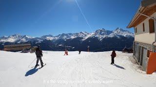 Piste Pearot & Ortet   Aussois ski