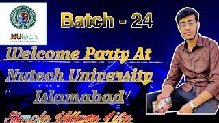 Welcome Party At Nutech University | Batch 24 Welcome Party | Simple Village Life