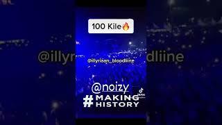 Noizy 100Kile Alphashow #noizy #otr #albania #reels #viral #viralvideo #fy #fyp #foryoupage