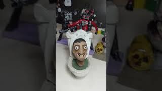 Скибиди туалет #clay #plasticine #лепка #пластилин #видеолепка #skibiditoilet #plastilina