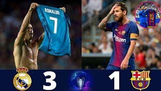 Real Madrid 3 x 1 Barcelona ■ ( Ronaldo Revenge on Messi ) | Spanish Super Cup-2017 | Full Highlight