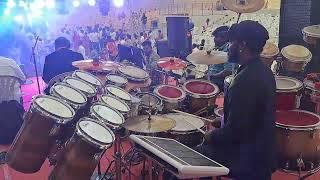 emildrummer playing drums for yae unnaithane instrumental music #emildrummer