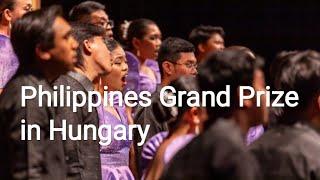 Imusicapella Philippines Grand Prize in Hungary (+Awarding) BelaBartokInternationalChoirCompetition