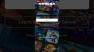 My roblox password is….