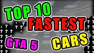 Top 10 Fastest Cars | GTA 5 ONLINE | 2025