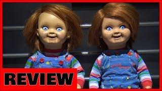 TOTS Trick or Treat Studios Childs Play Chucky Good Guys Doll vs Garrett Zima Custom Chucky Doll