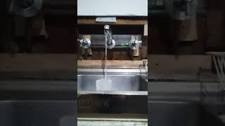 A running tap