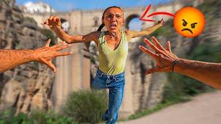 ESCAPING VERY ANGRY GIRLFRIEND! (Epic Parkour Chase POV)