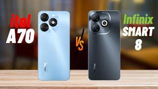 Itel A70 vs Infinix Smart 8