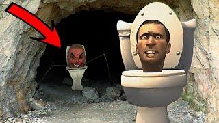 We found Skibidi toilet Cave in Real life