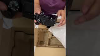 Unboxing brand new Sony a7 iv camera