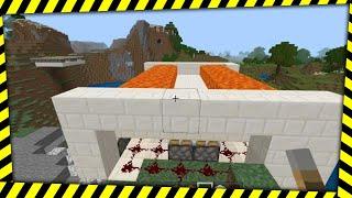 Minecraft - How to Build a Lava Bridge