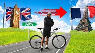 Can i ride a bike from LONDON to PARIS