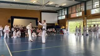 Andrew Macfarlane - 1st Dan Testing - Pre-arranged sparring