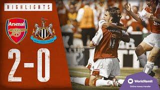 How fast was Overmars?! | Arsenal 2-0 Newcastle | FA Cup final highlights | 1998