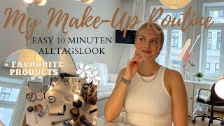 MEINE MAKE-UP ROUTINE I Easy 10 Minuten Alltagslook + meine Lieblingsprodukte I KathaMariie