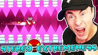 Stereo Extremeness 100% [EXTREME DEMON] by Vortrox - Geometry Dash 2.2